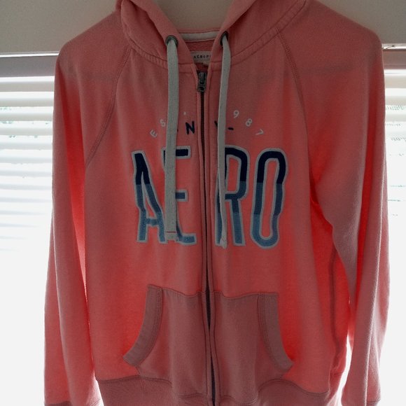 Aero Original Brand Full-Zip Up Hoodie - Picture 1 of 7